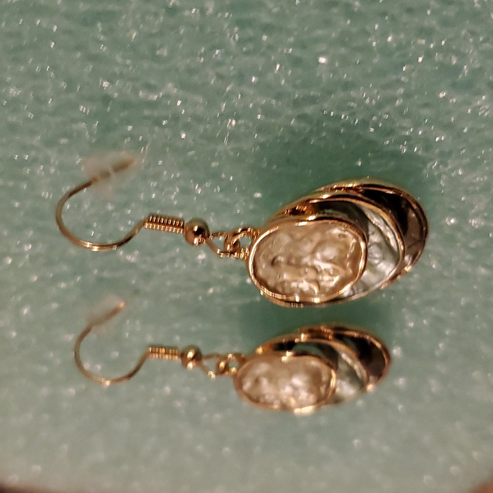 Multi Layered Bohemian Circular Dangle Earrings I… - image 4